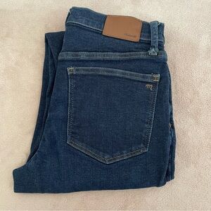 Madewell 9” mid -rise skinny jean size 27/L28